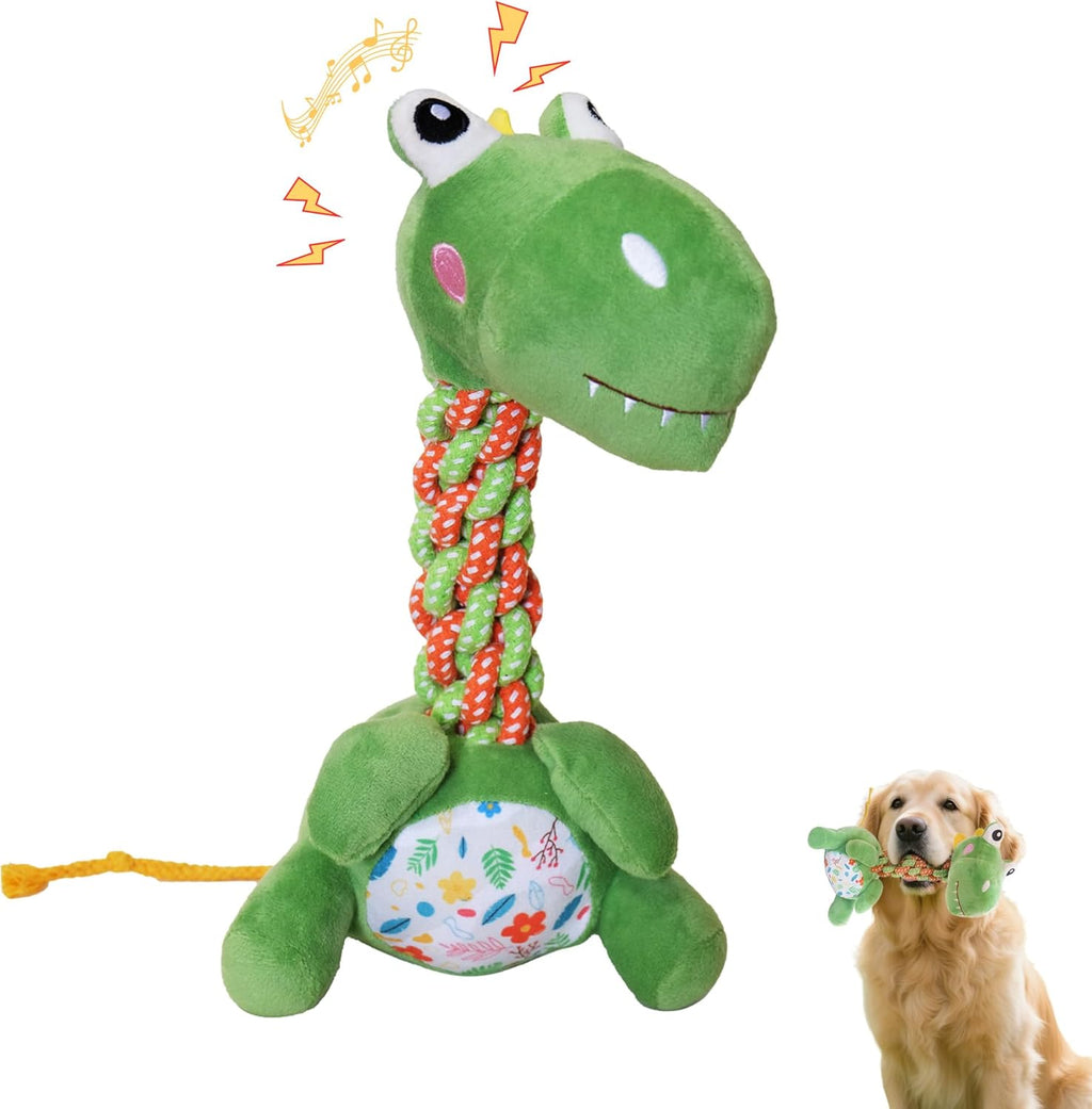 DSUMD Knots Twists Juguete para Perros, Juguete de Cuerda Chirriant...