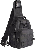 LBlanco Mochila táctica para el hombro, pequeña, para exteriores, p...