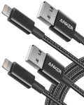 Anker Cable Lightning de nailon de doble trenzado de alta calidad d...
