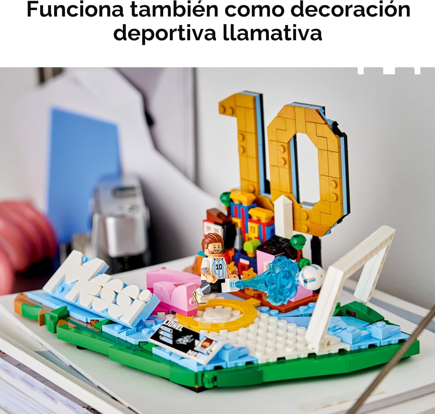 LEGO Editions Lionel Messi - Juego de construcción para niños y niñ...