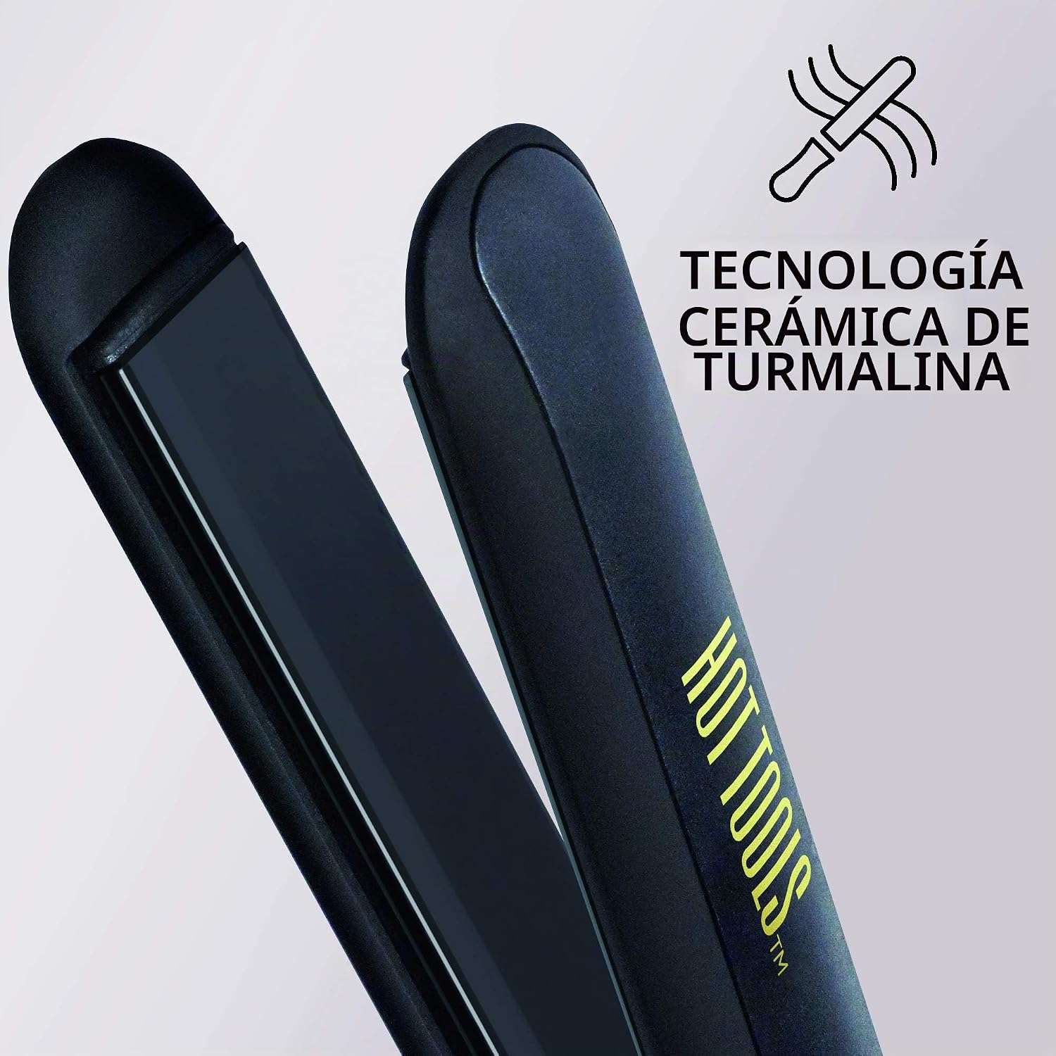 Hot Tools Pro Signature - Plancha plana de cerámica + turmalina par...