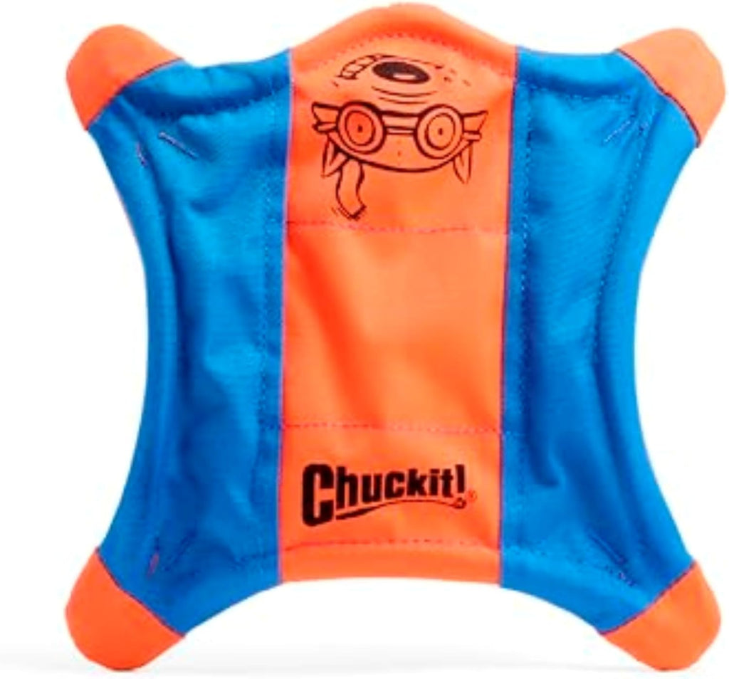 Chuckit! Juguete giratorio con ardilla voladora para perro, (naranj...