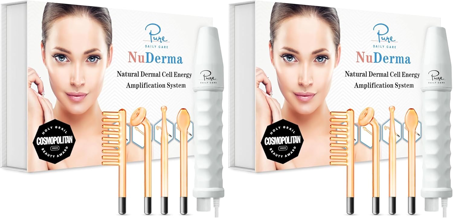 Pure Daily Care NuDerma Varita Manual para Terapia de la Piel con N...