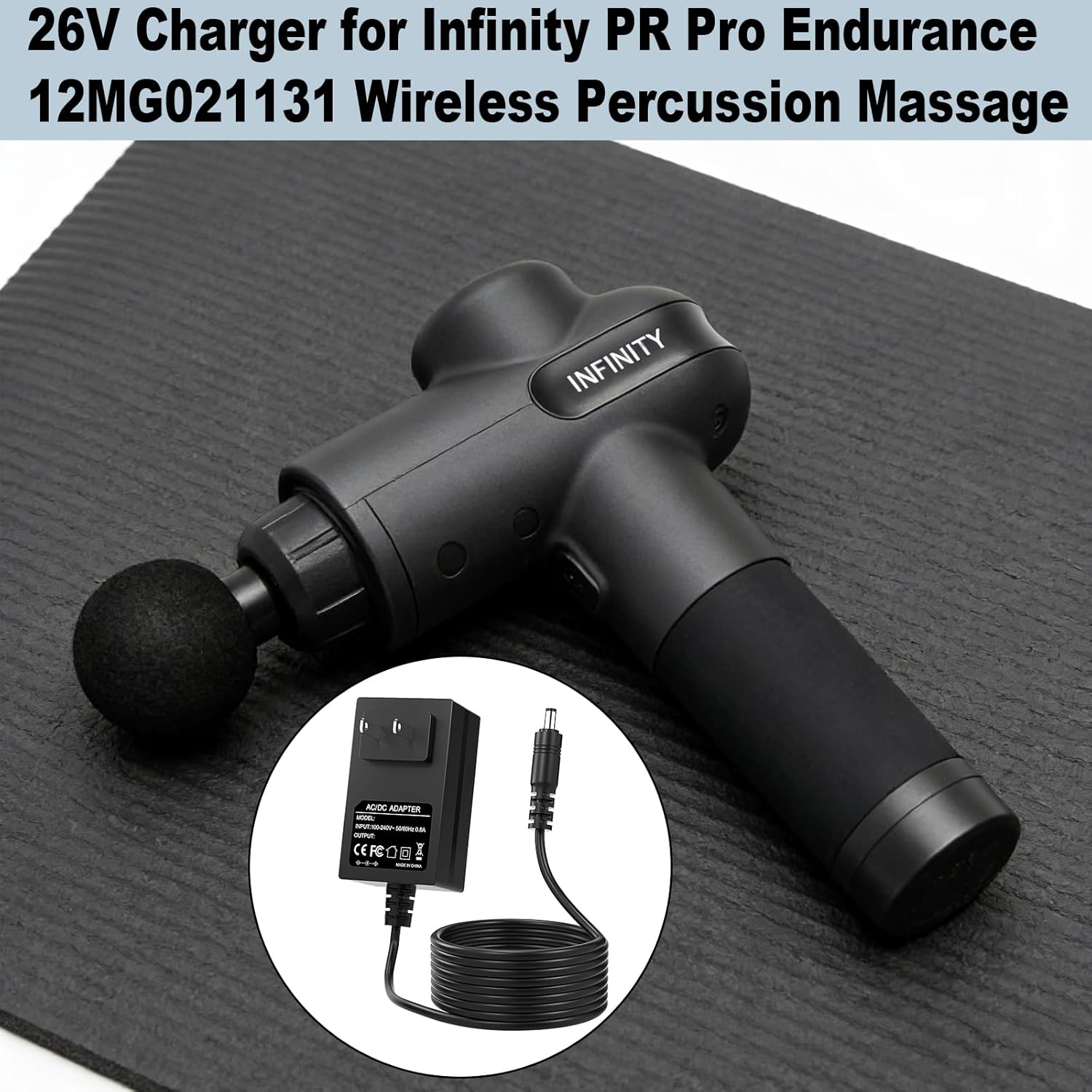 Cargador de 26 V para Infinity PR Pro Endurance compatible con Infi...