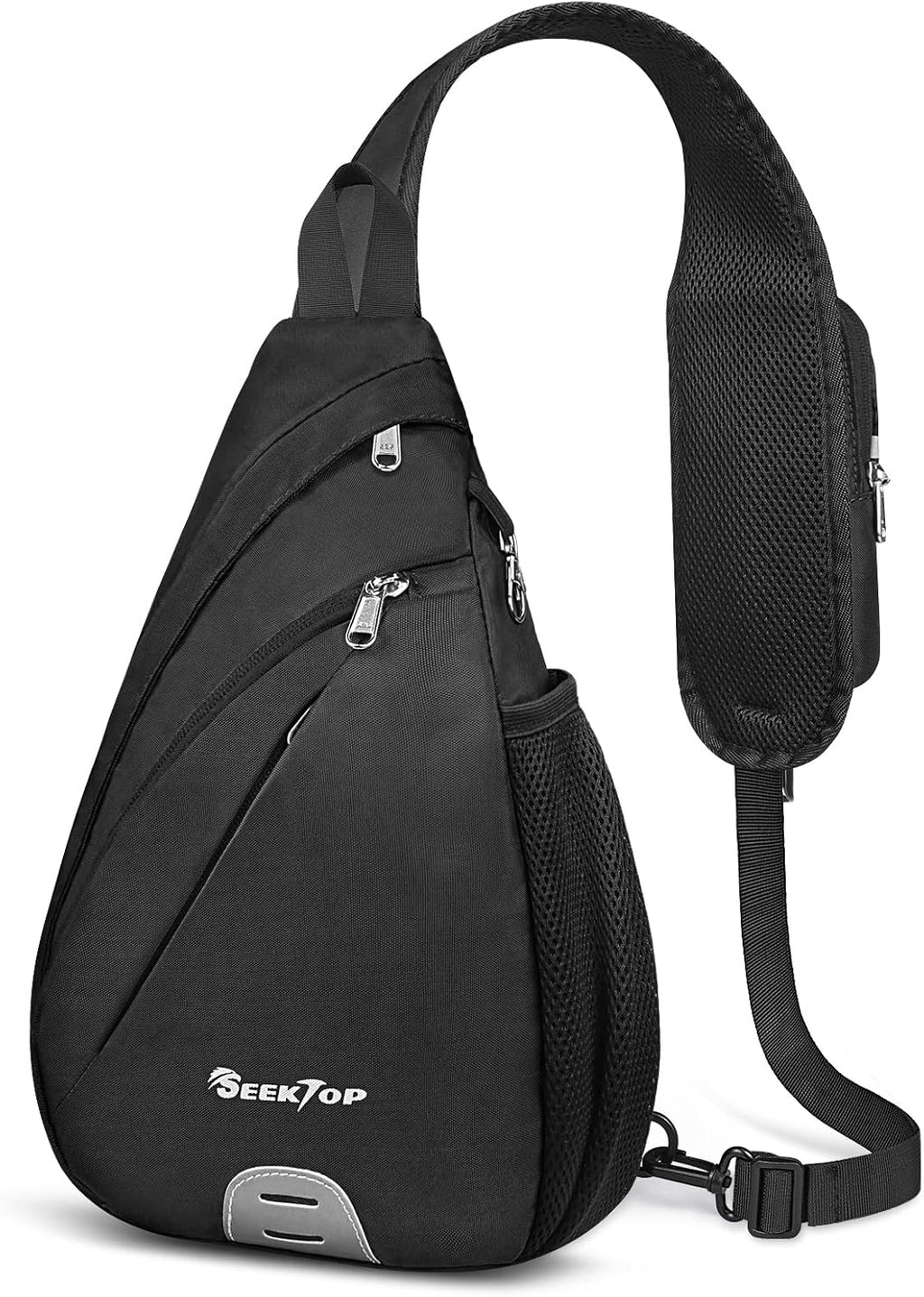 Seektop Bolsa cruzada antirrobo para mujer, con bloqueo RFID, imper...