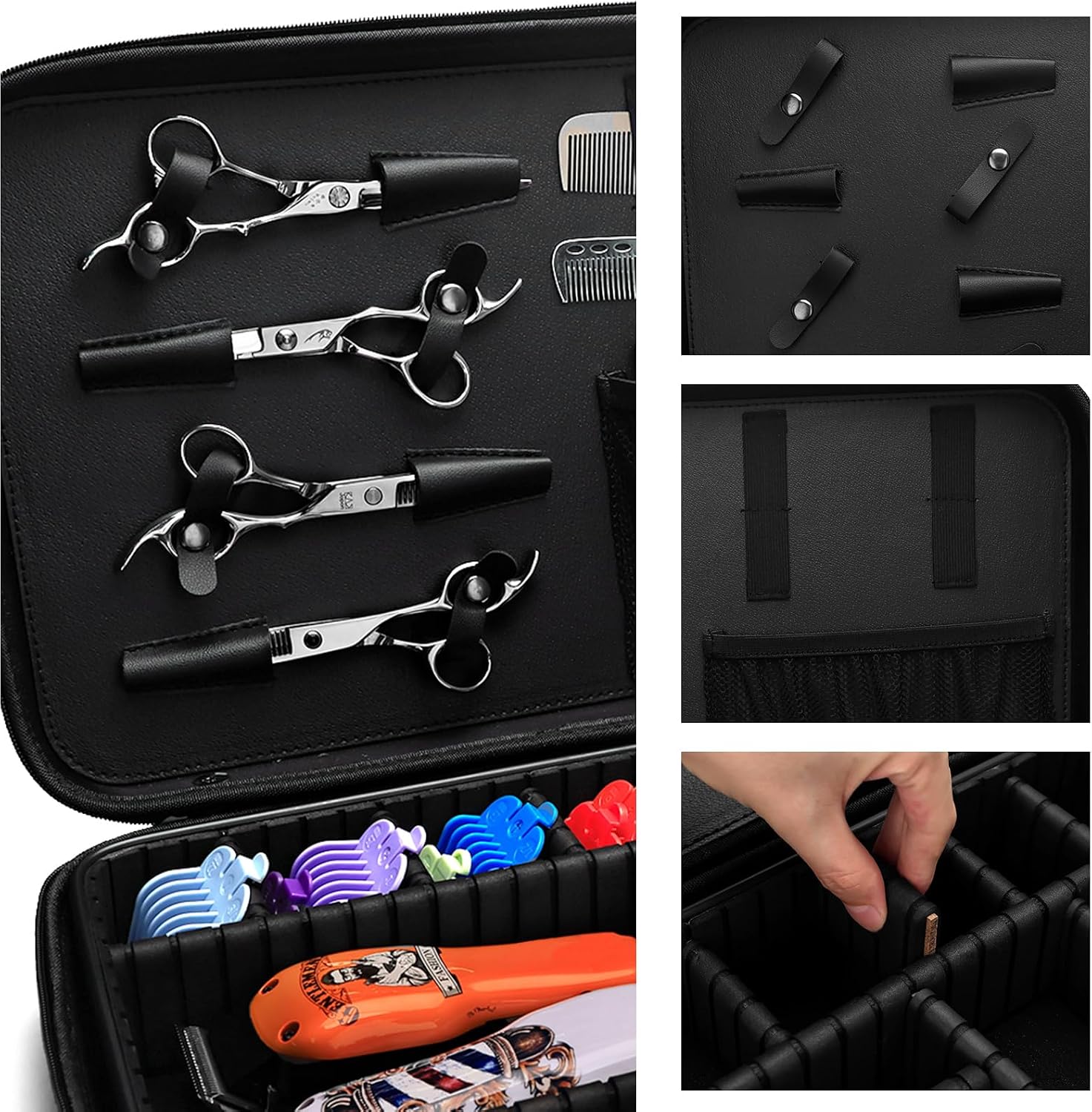 Estuche de transporte para peluquería, estuche de peluquería, caja...