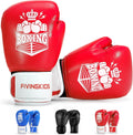 Guantes de boxeo para niños y niñas, guantes de entrenamiento de bo...
