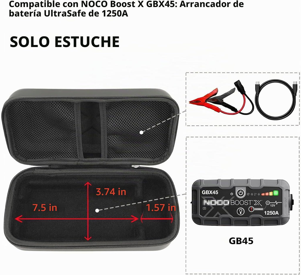 Gleegi Funda de protección EVA compatible con arrancadores NOCO - B...