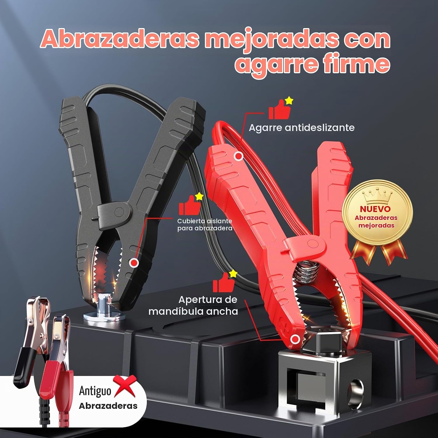 ANCEL BST200 Probador de Batería de Coche 12V, Probador de Carga de...