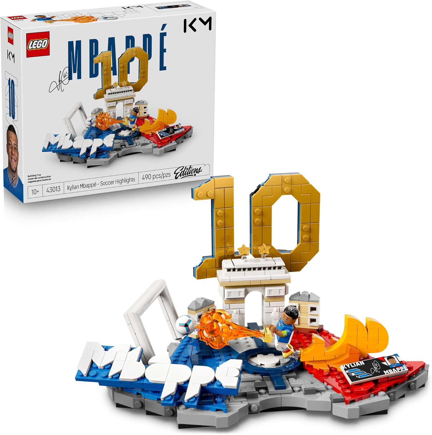 LEGO Editions Kylian Mbappé - Juego de construcción para niños y ni...