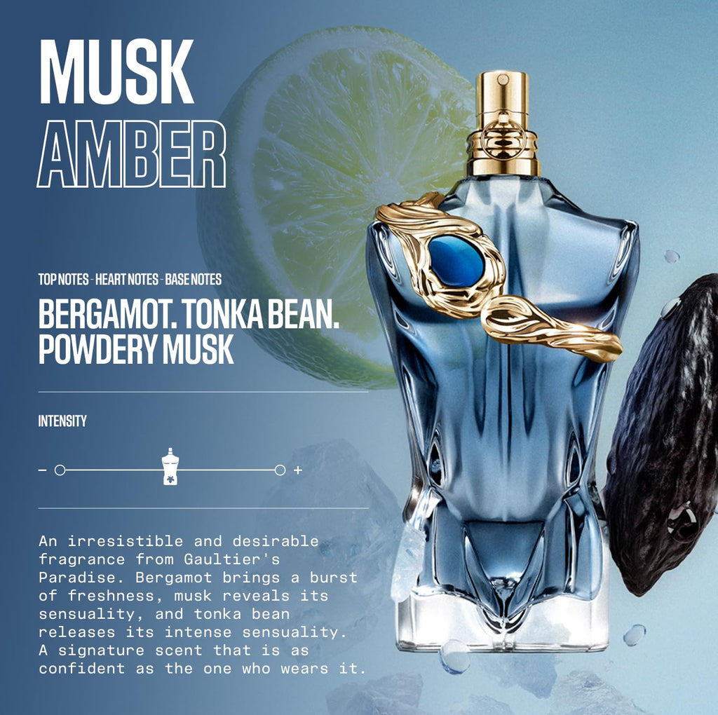 Jean Paul Gaultier Le Beau Narcisse Eau de Parfum para hombre, colo...