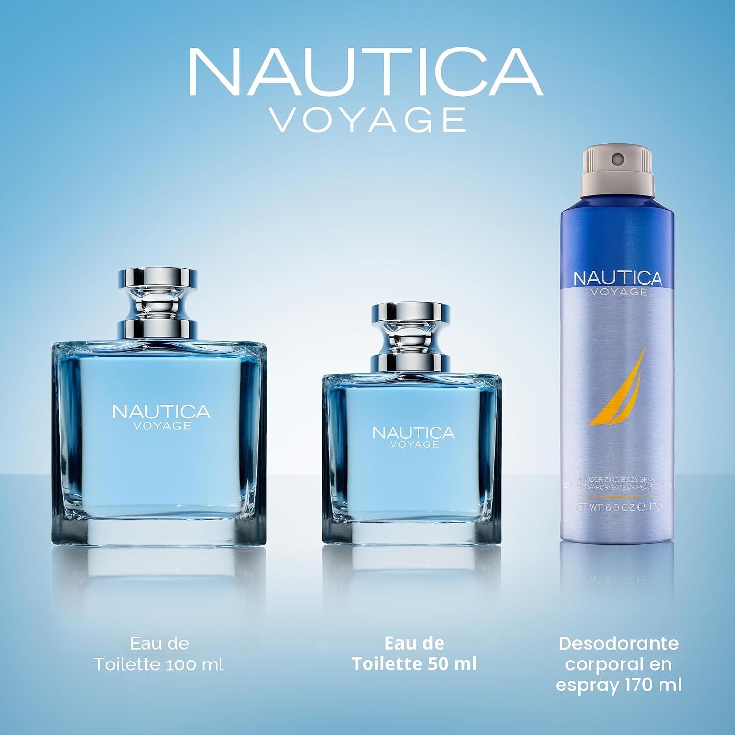 Nautica Voyage Eau de Toilette para hombre, 6.7 fl oz (200 ml) |