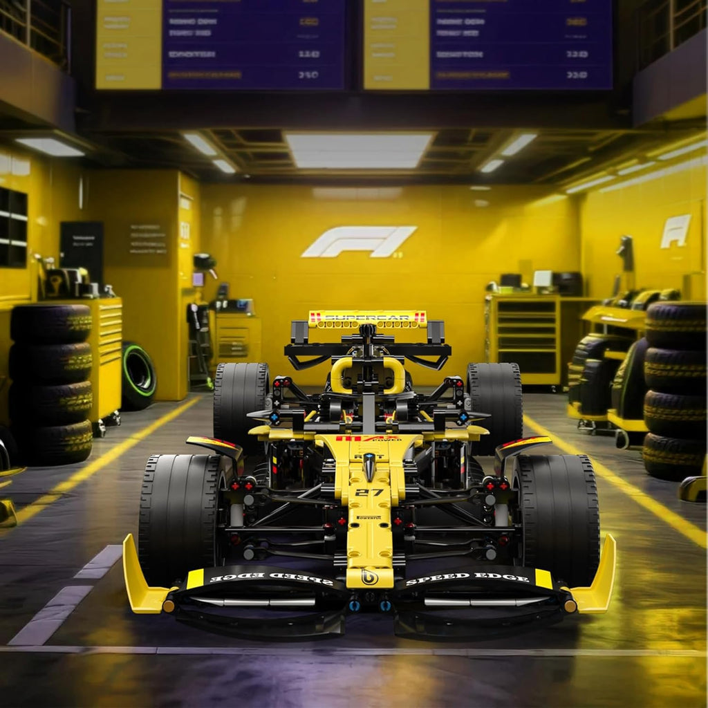 JSINMA Technic F1 RS20 - Kit de construcción de autos de carreras,...