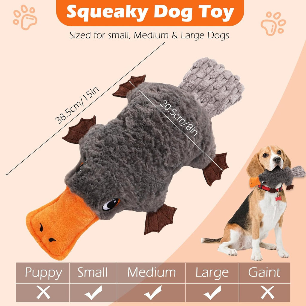 ZYBDP Juguete de Ornitorrinco para Perros, Juguete de Peluche Inter...