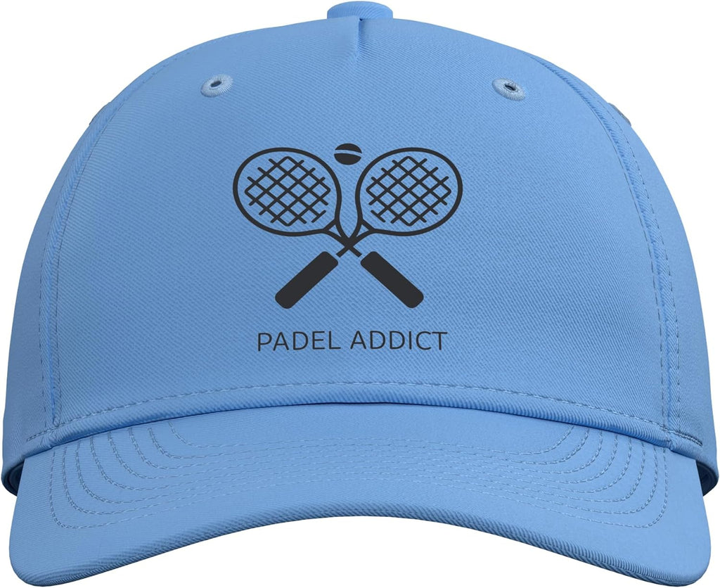 Padel Addict Game On! Gorra de béisbol ajustable para entusiastas d...