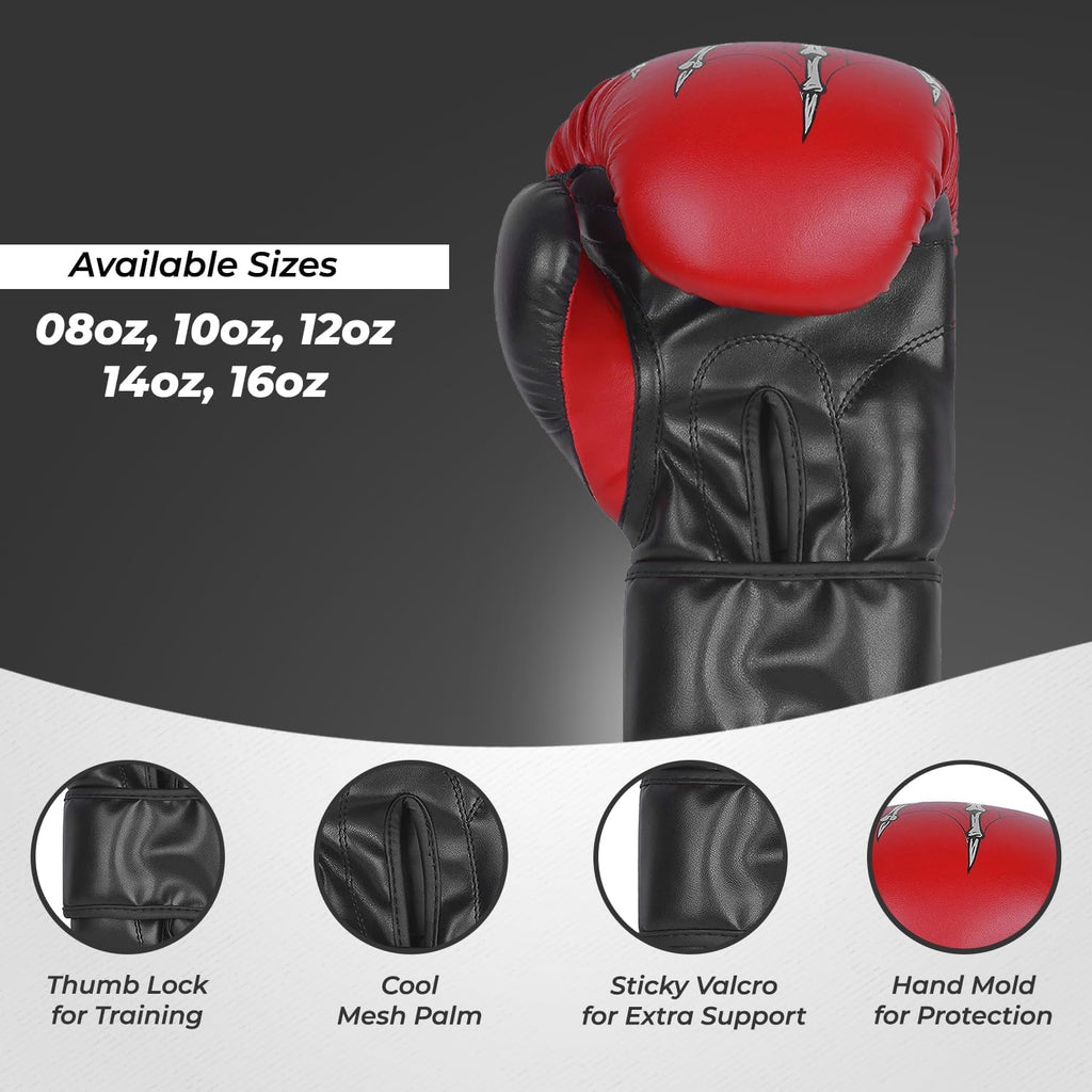 Defy Sports - Guantes de boxeo para hombres y mujeres, de piel sint...