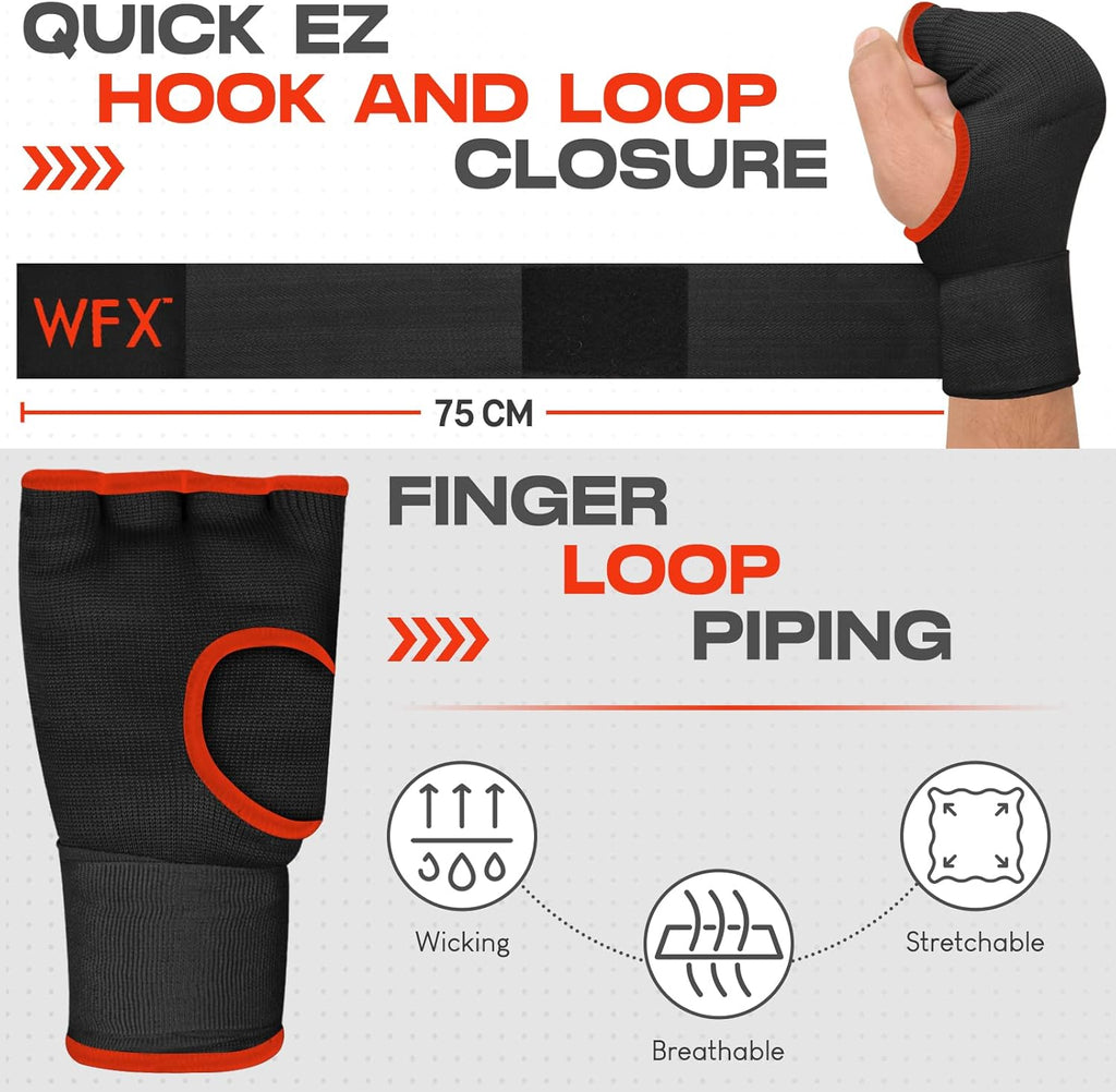 WFX - Guantes de mano para niños y jóvenes de boxeo, interiores, co...