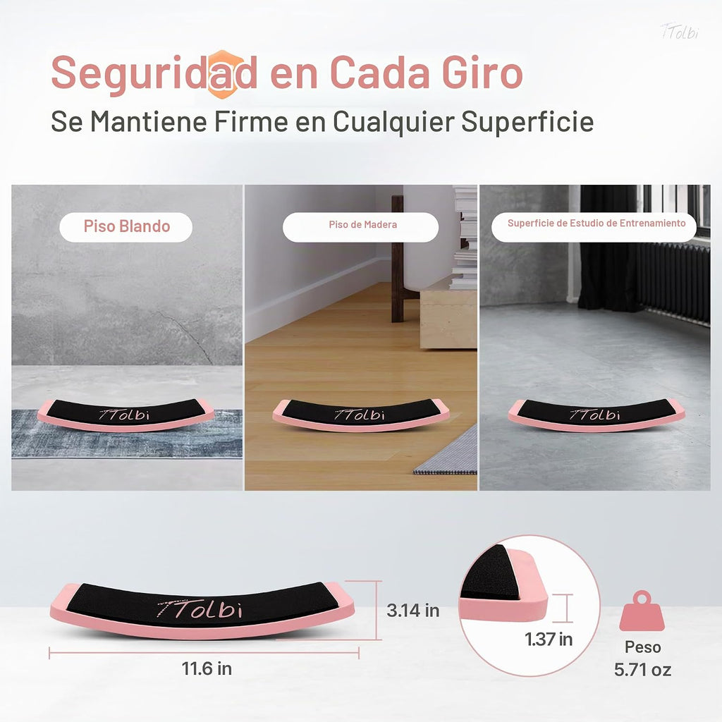 Tabla de giro premium para bailarines y patinadores \u2013 Mejora l...