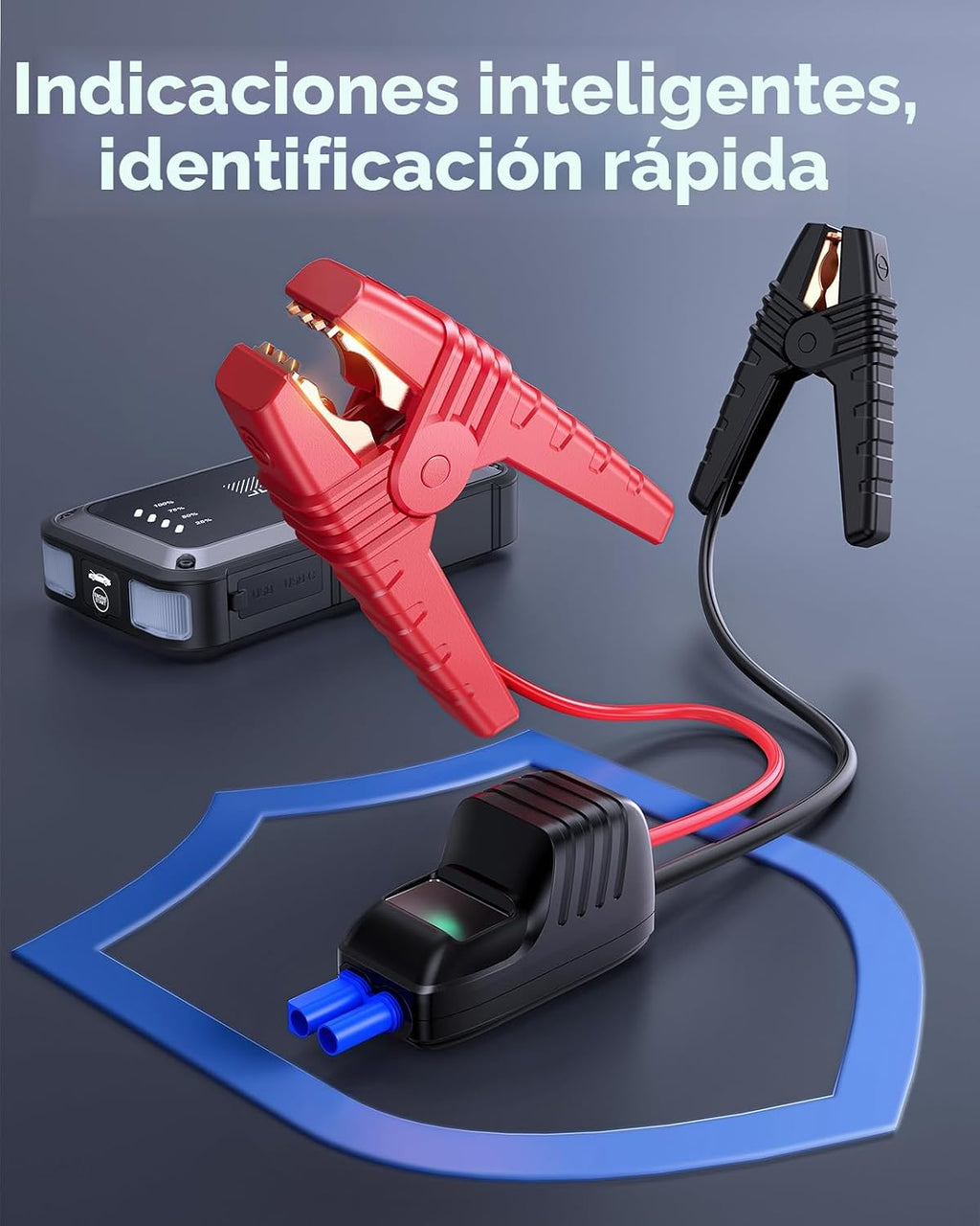 TREKURE Arrancador portátil de batería de automóvil 4000A 16800mAh...