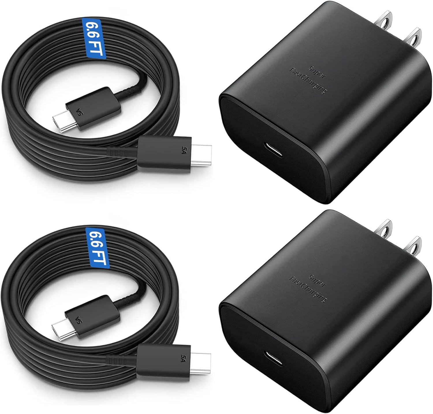 Cargador rápido USB C de 45 W, cargador súper rápido de 45 vatios t...