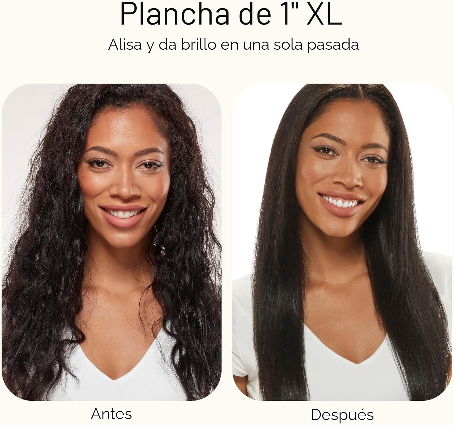 INFINITIPRO BY CONAIR Plancha plana de cerámica turmalina, 1 pulgad...