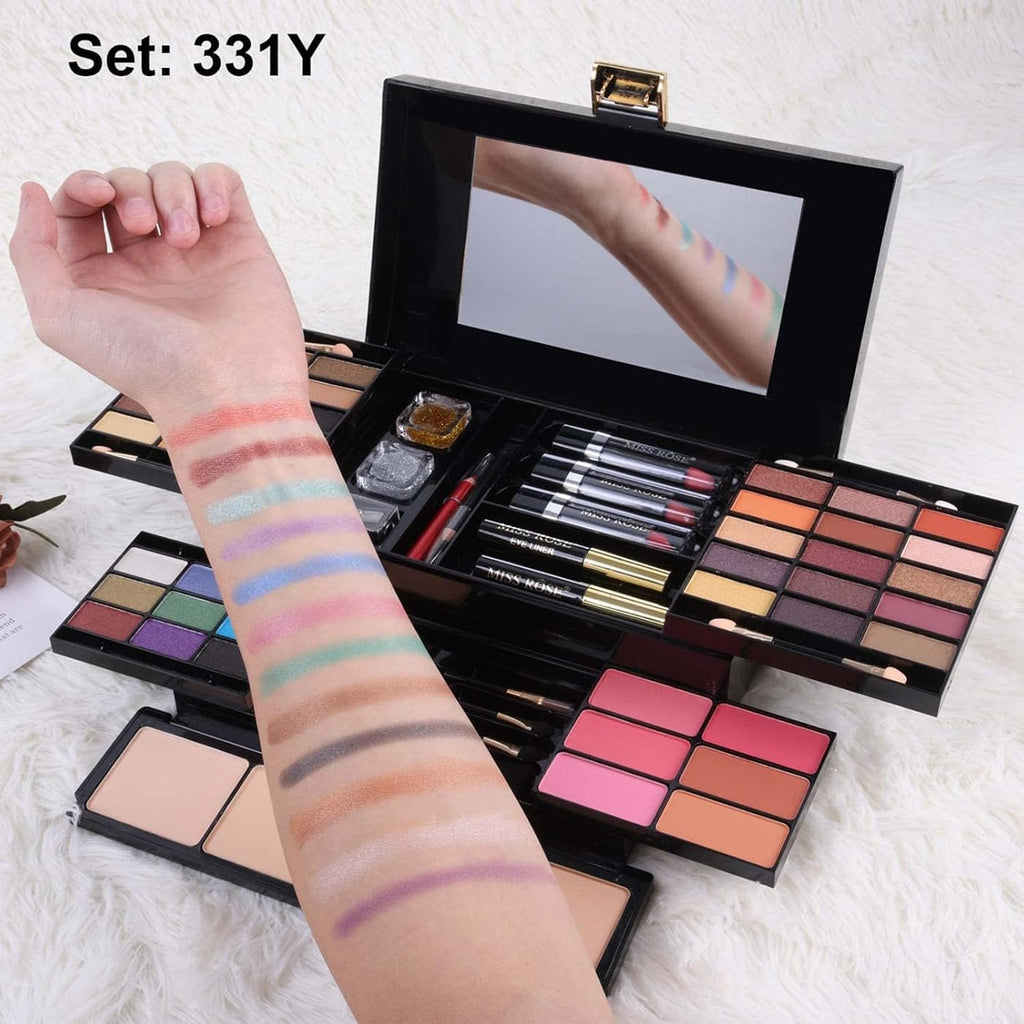 MISS ROSE M - Paleta de maquillaje profesional de 58 colores, kit c...