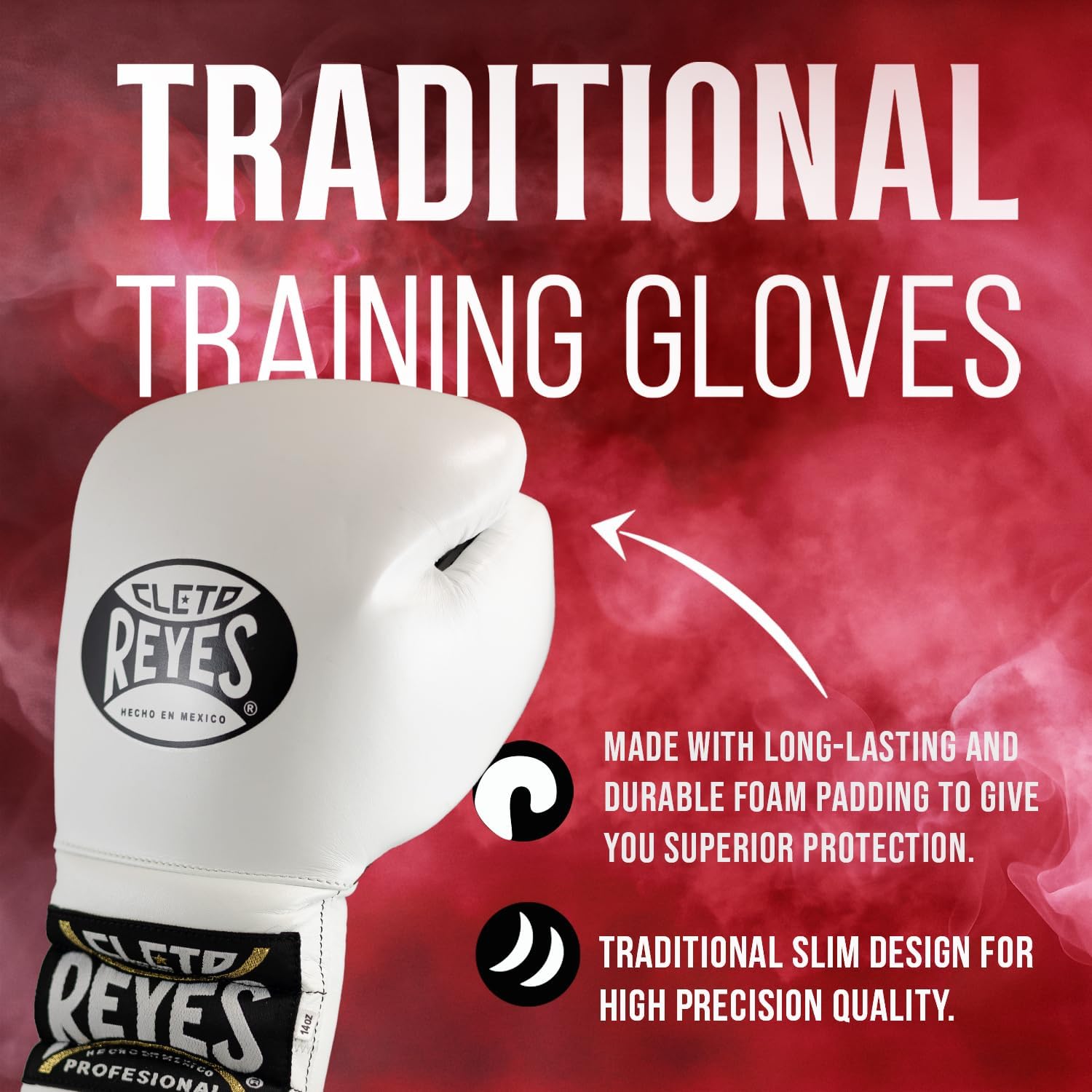 CLETO REYES Guantes de Boxeo Tradicionales de Grado Profesional con...