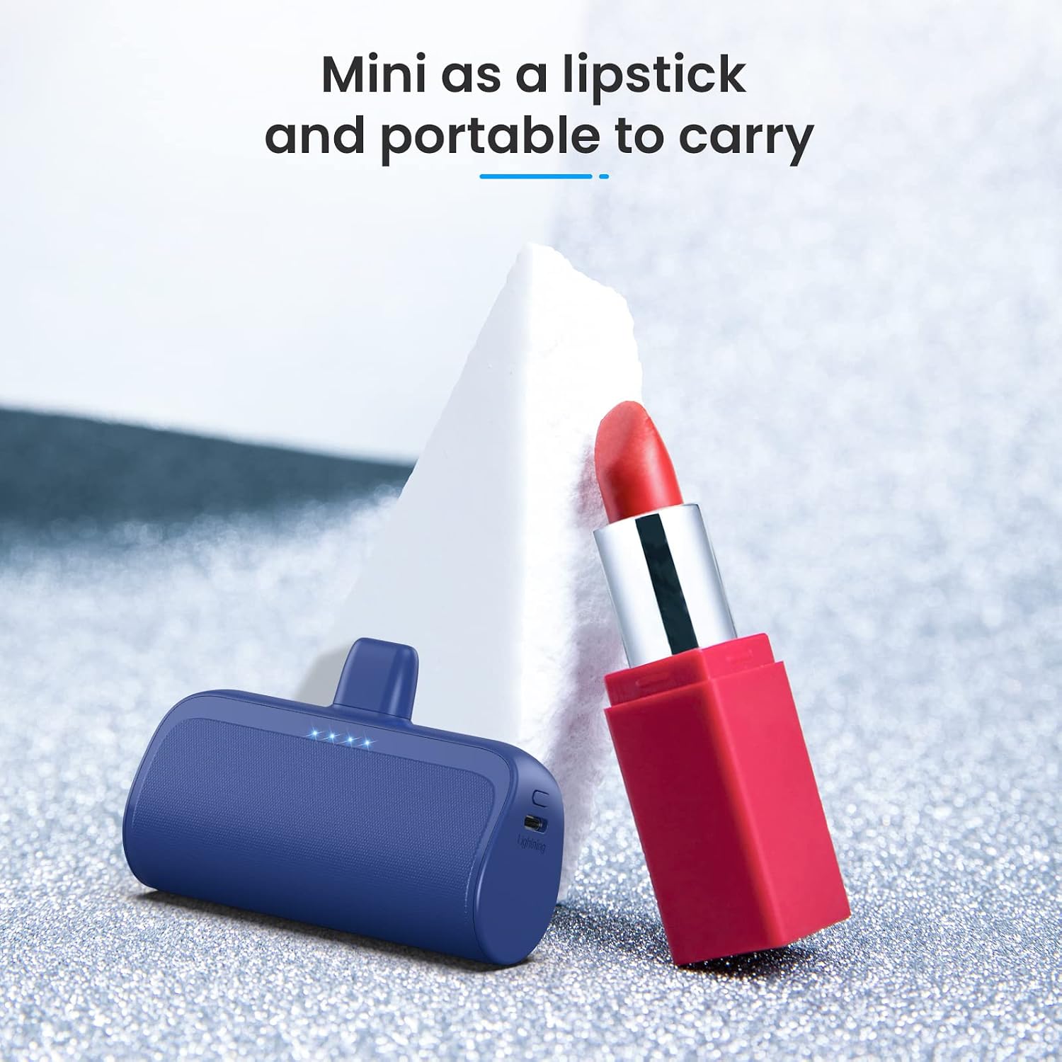 Mini Cargador Portátil Power Bank para iPhone, Cargador de Teléfono...