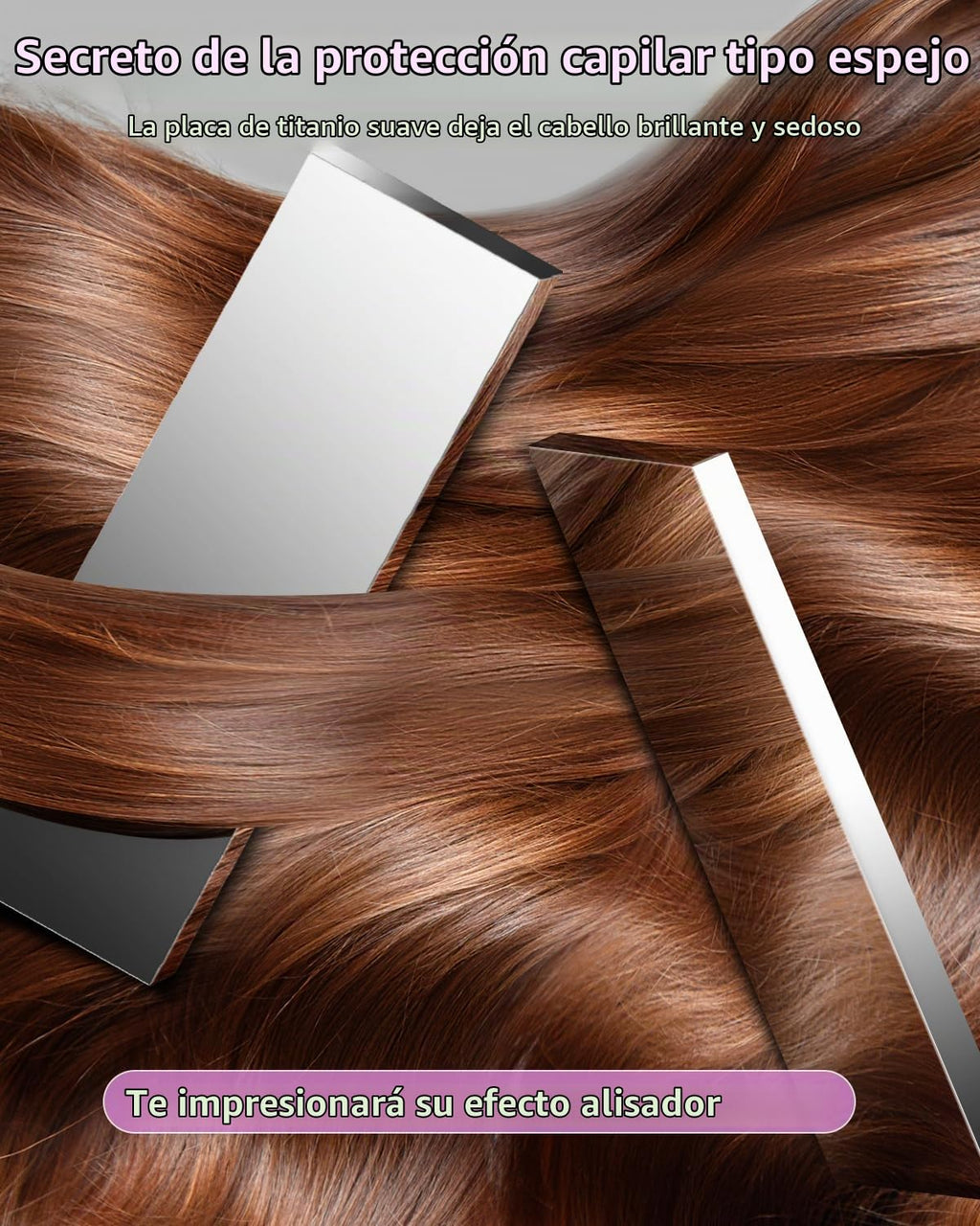 7MAGIC Alisadora de Cabello Nano Titanio, Plancha Plana de 1.7"...