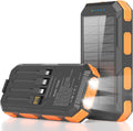 Banco de energía solar de 38800 mAh, cargador portátil, 4 cables, 4...