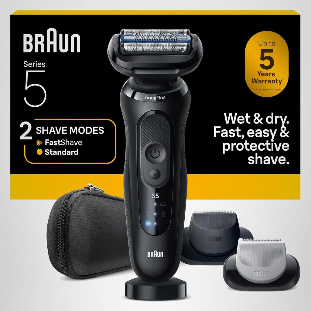 Braun Series 5 - Afeitadora eléctrica para hombres, maquinilla de a...