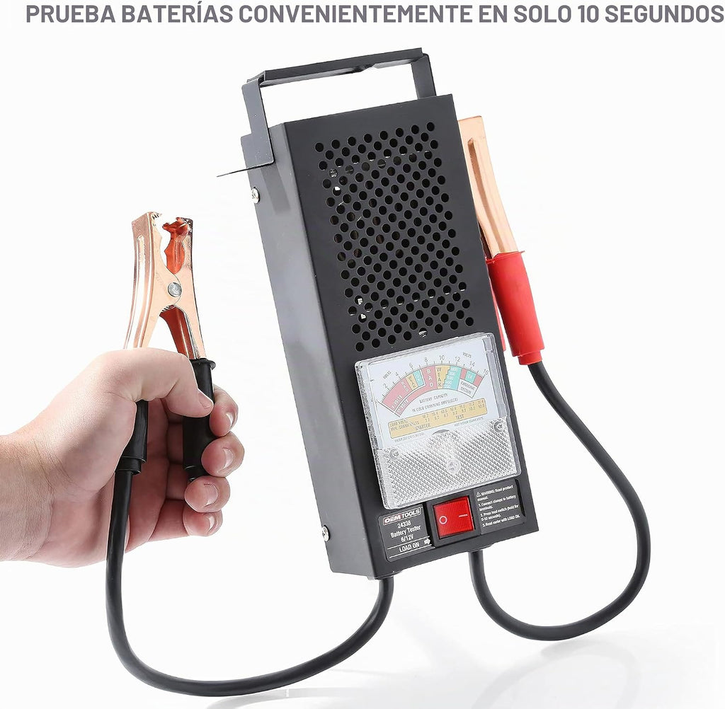 OEMTOOLS 24338 Probador de Carga de Batería, Probador de Batería 12...