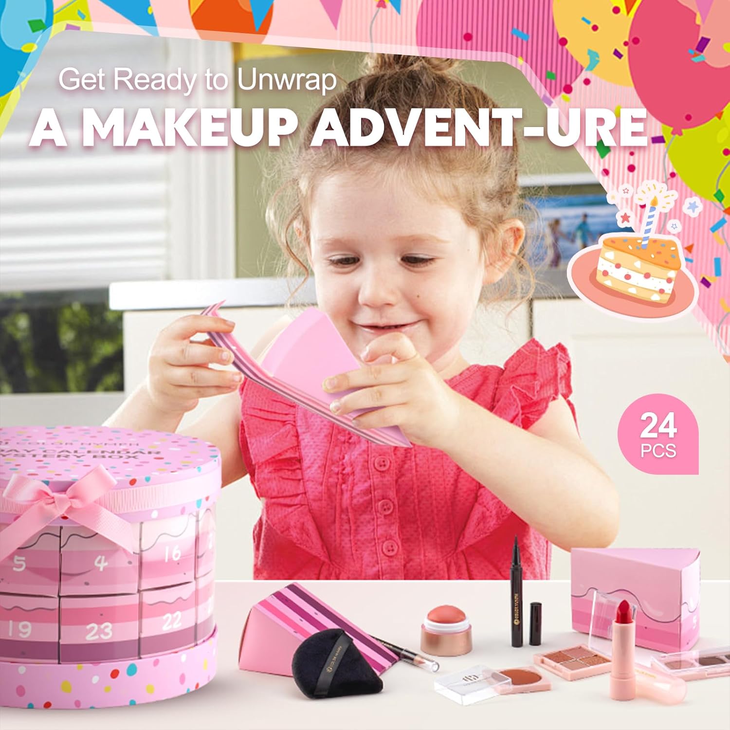 Color Nymph Calendario de Adviento de maquillaje 2025, calendario d...
