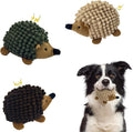 Chongqile Erizo de peluche para perros, 3 piezas, erizo chirriante...