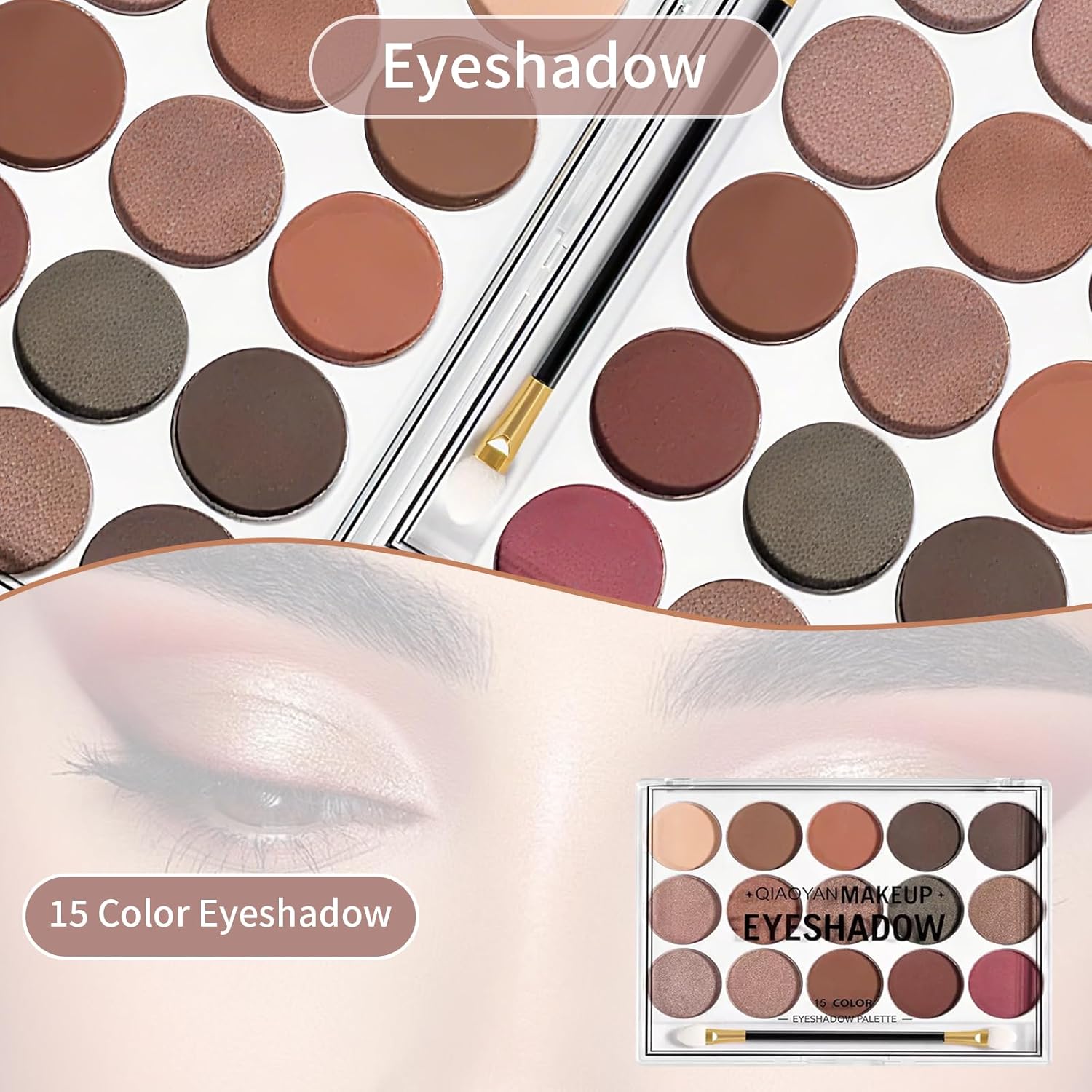 Kit completo de maquillaje de 37 piezas todo en uno para mujeres, j...