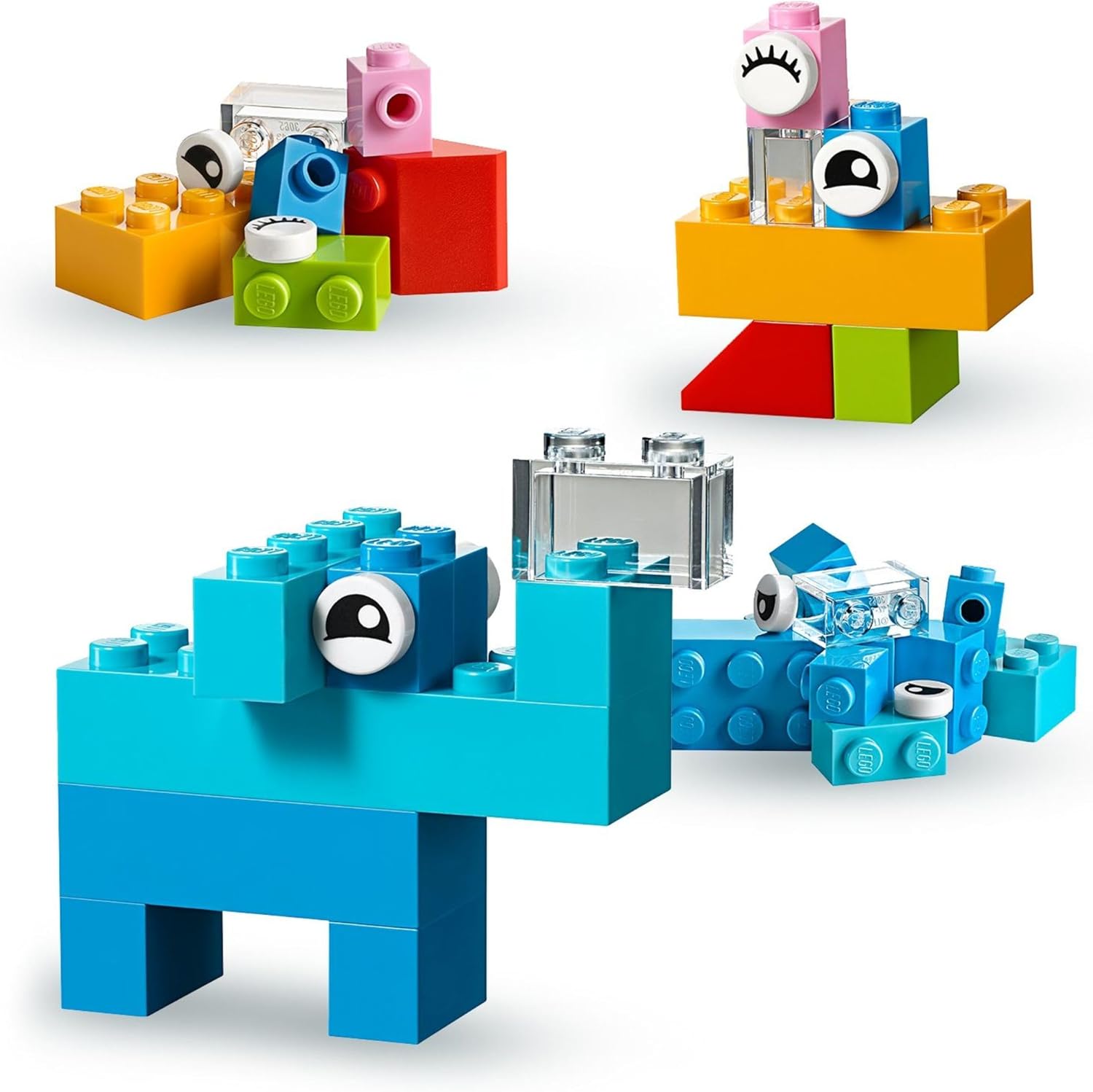 LEGO Classic Maleta creativa 10713 - Incluye estuche organizador de...
