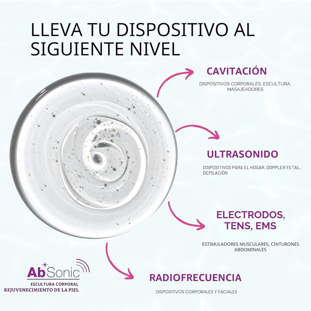 Absonic - Gel conductor para estimuladores abdominales, estimulació...