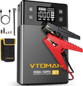 VTOMAN X1 Arrancador con compresor de aire, arrancador de batería d...