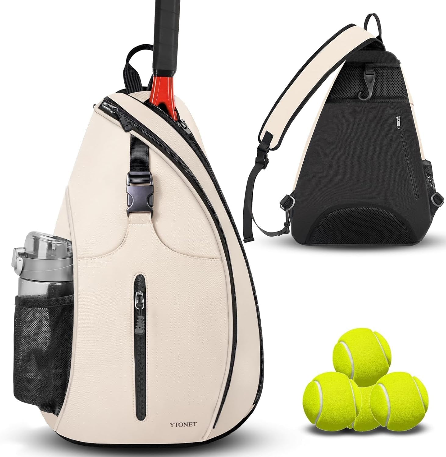 Ytonet - Bolsa de tenis, mochila de tenis para colgarse, bandolera...