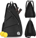 A11N SPORTS Bolsa de Pickleball, Bandolera Reversible con Correa Cr...