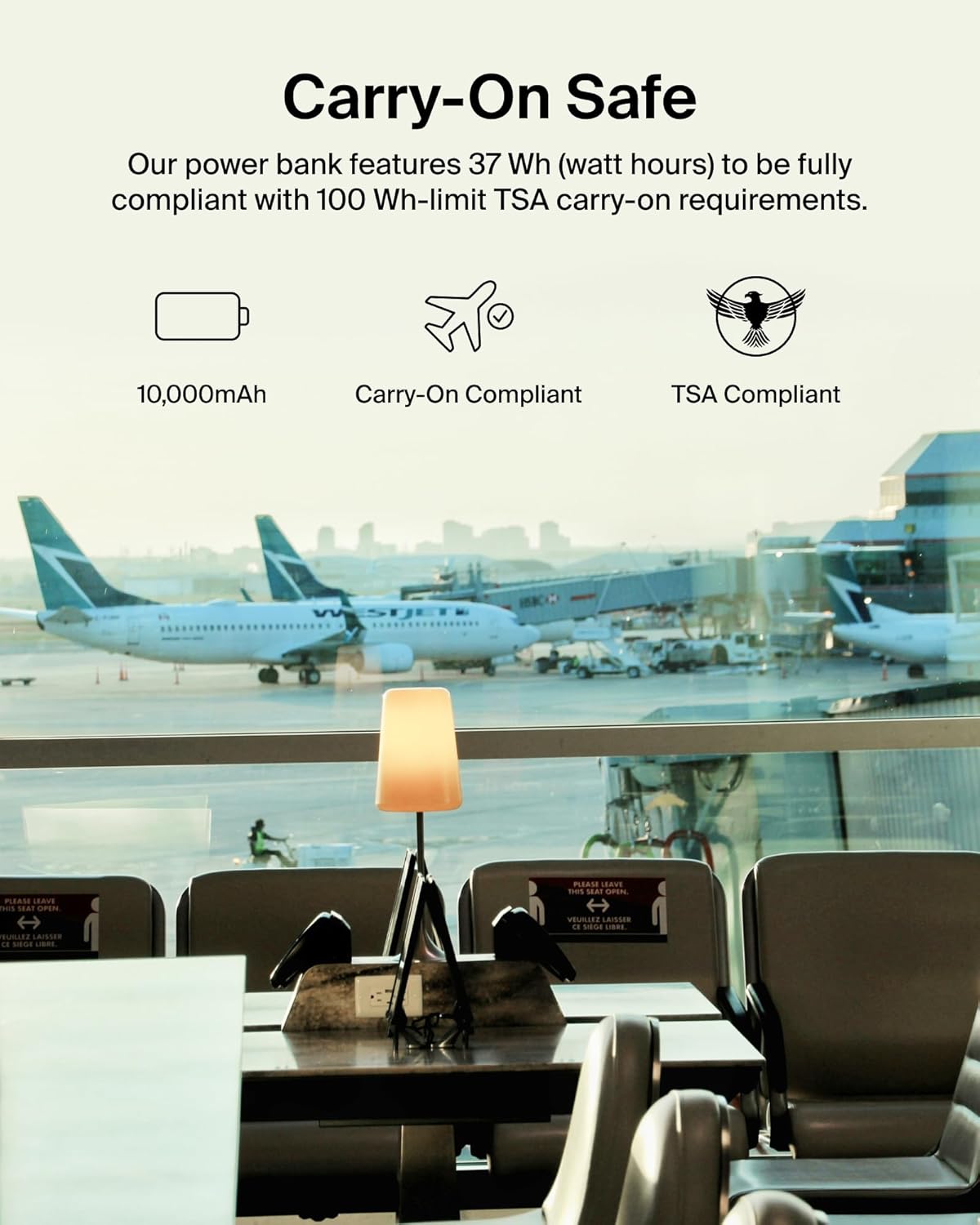 Belkin Cargador portátil para iPhone\/Android (10,000 mAh), batería...