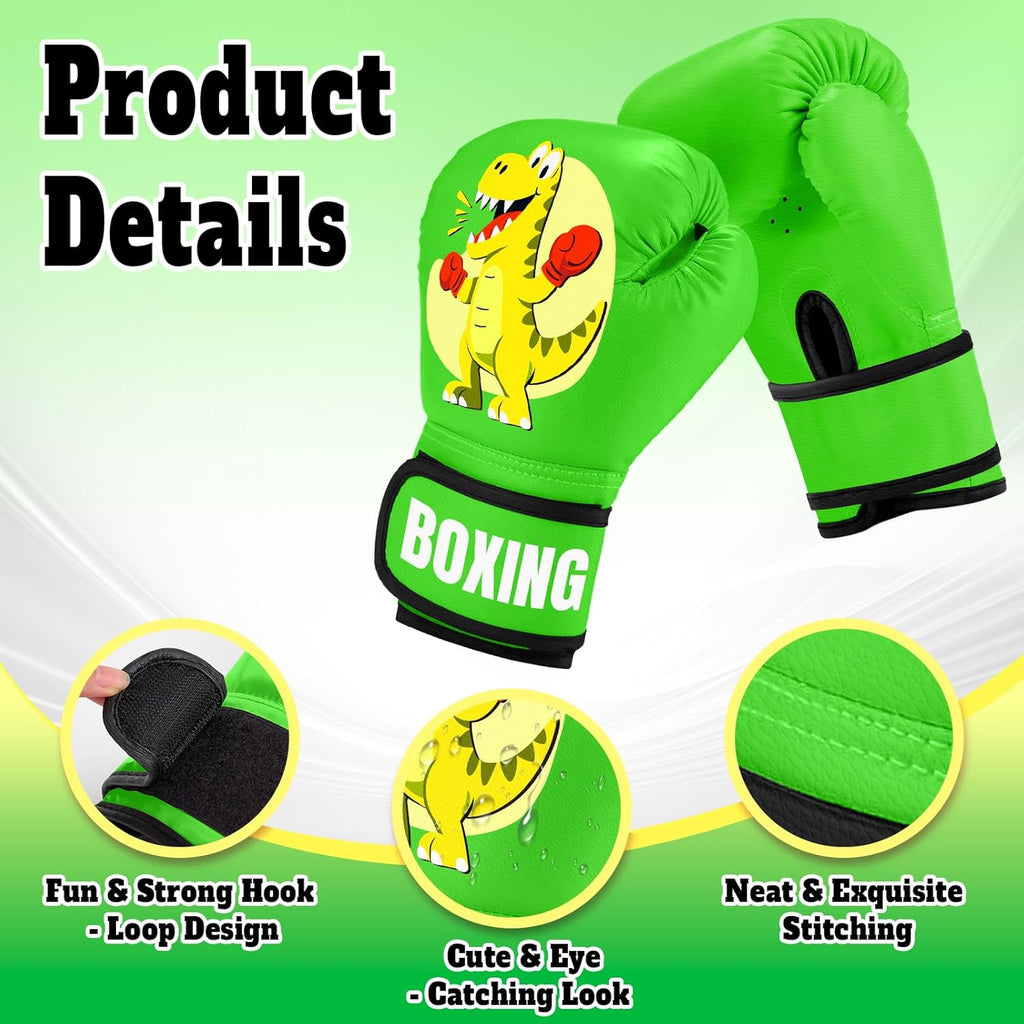 Guantes de boxeo para niños y niñas, guantes de entrenamiento de bo...
