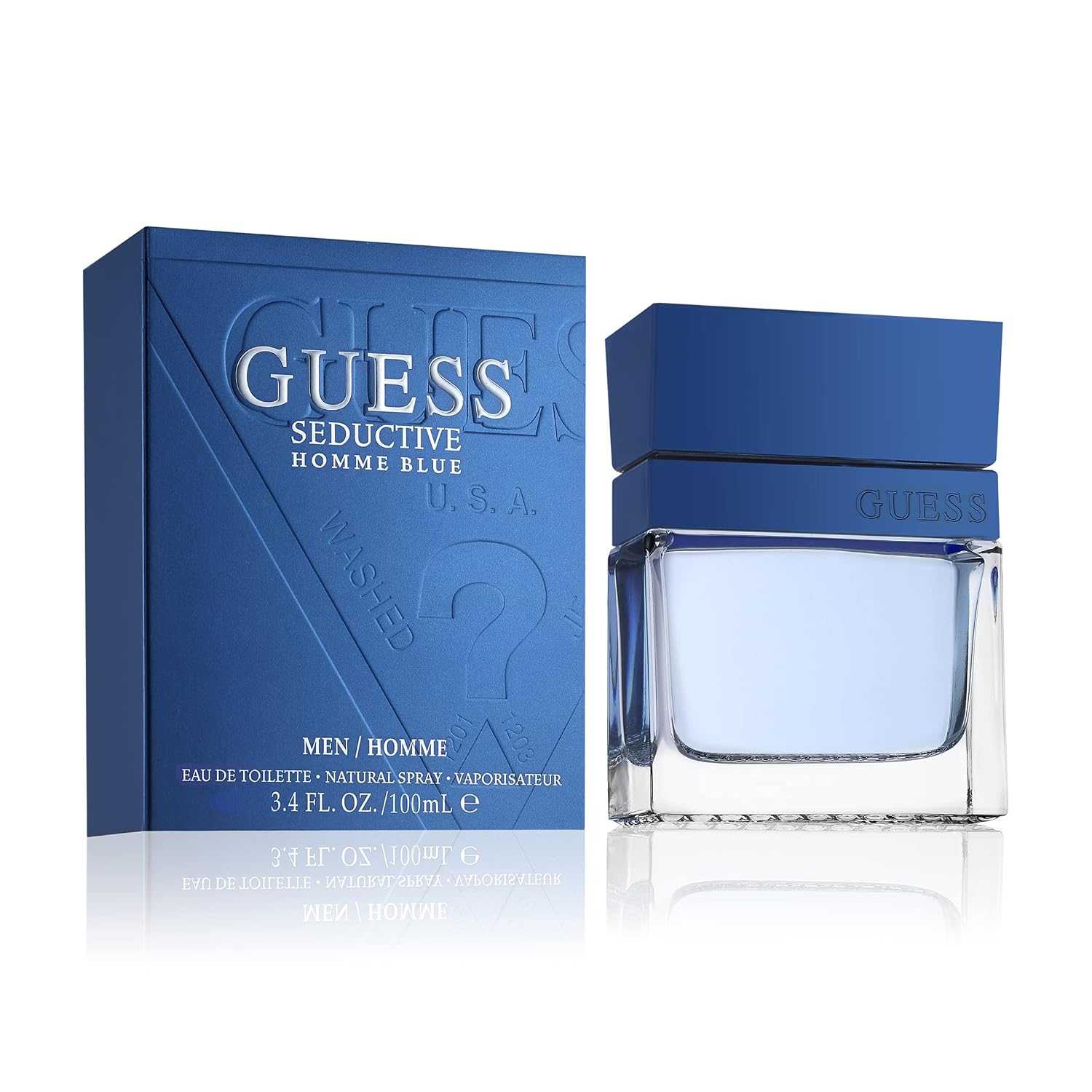 GUESS Fragrance Seductive Homme Blue Eau De Toilette Spray para Hom...