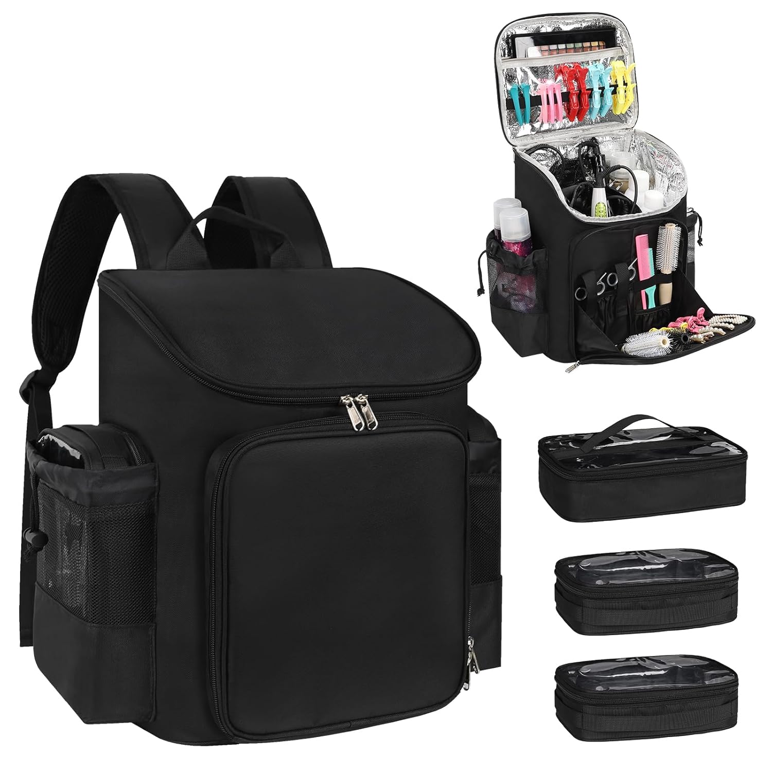 Bolsa de viaje para estilista, mochila de viaje de peluquería de gr...