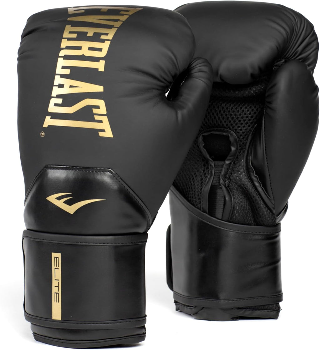Everlast Elite 2 Guantes de Boxeo, guantes de entrenamiento profesi...