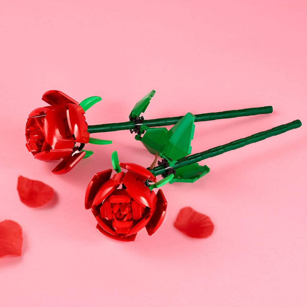 LEGO Rosas - Juguete de construcción para niños, niñas y niños, a p...