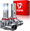 TOPIK 2 bombillas LED 9005, 800% más brillantes que las halógenas,...