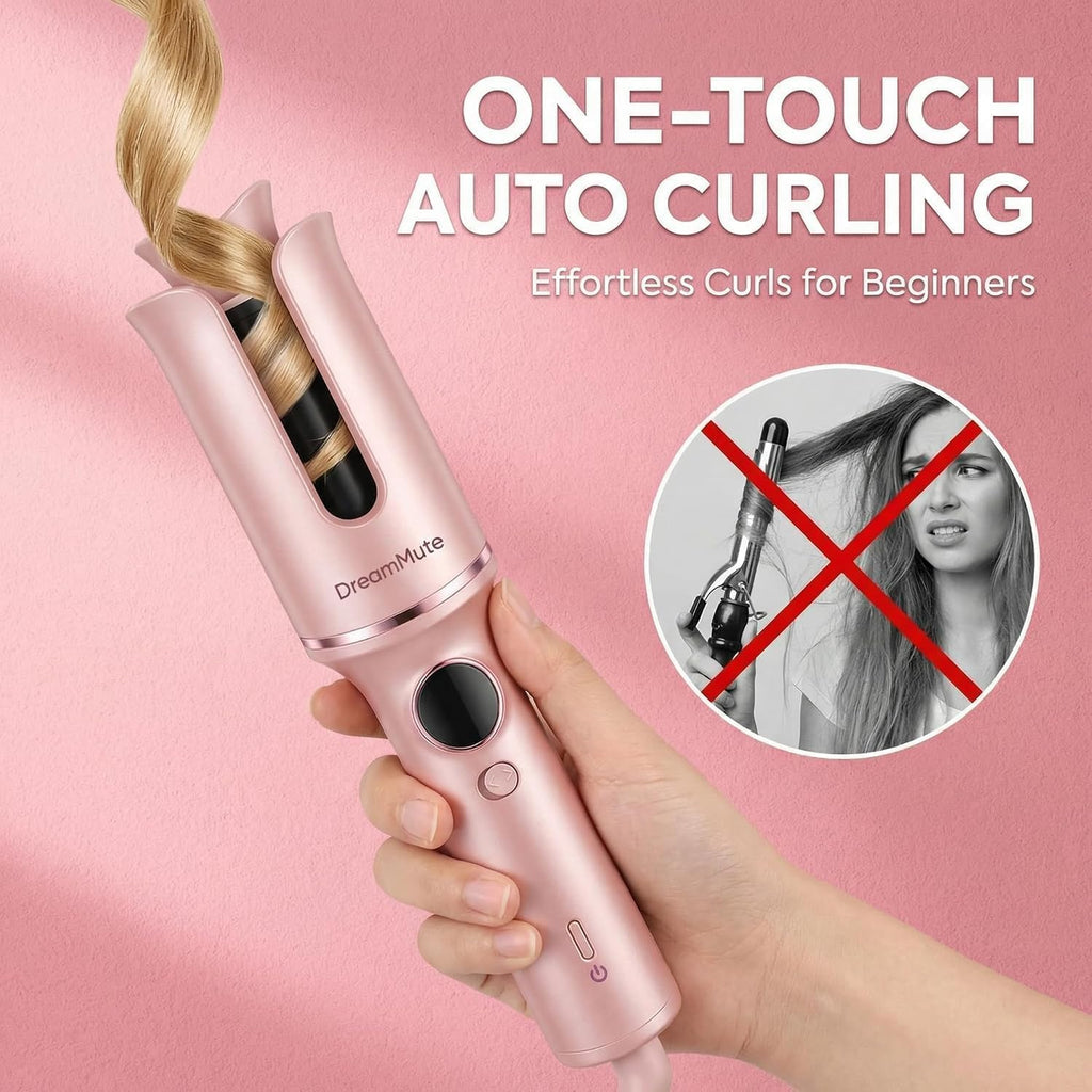 Rizador automático, varita rizadora de cerámica para cabello largo,...