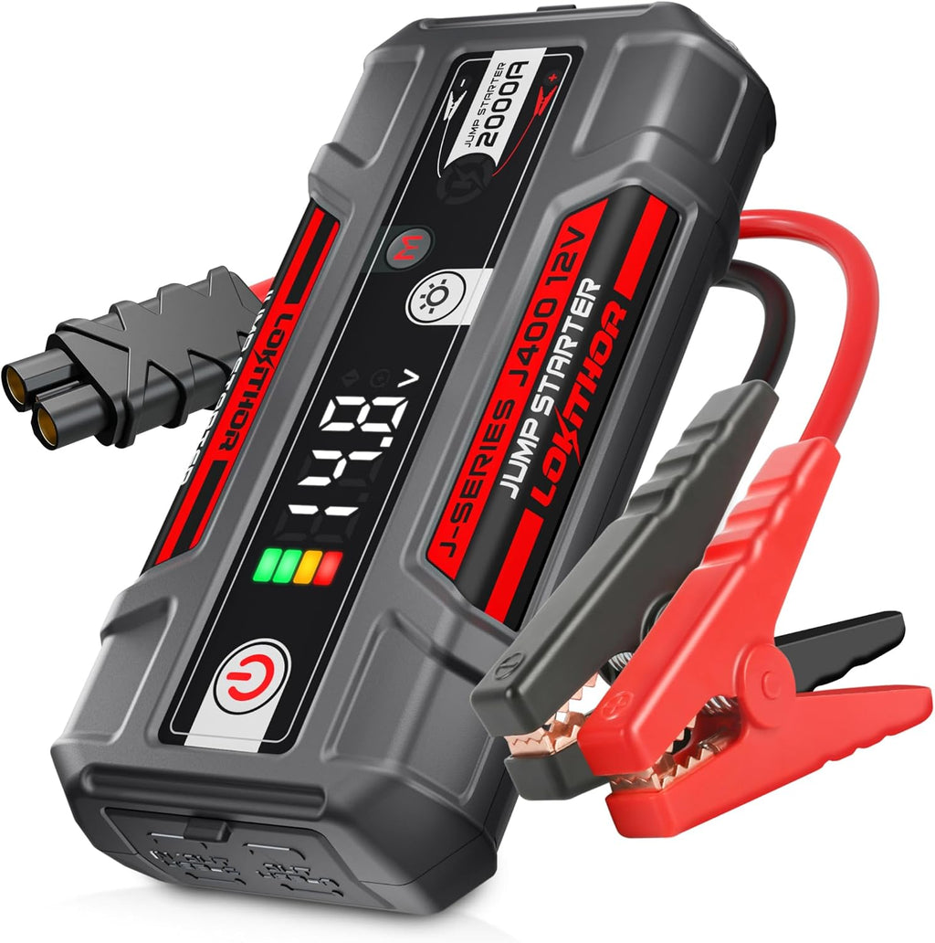 LOKITHOR Arrancador J400 con tecnología ConnectMax, arrancador de b...