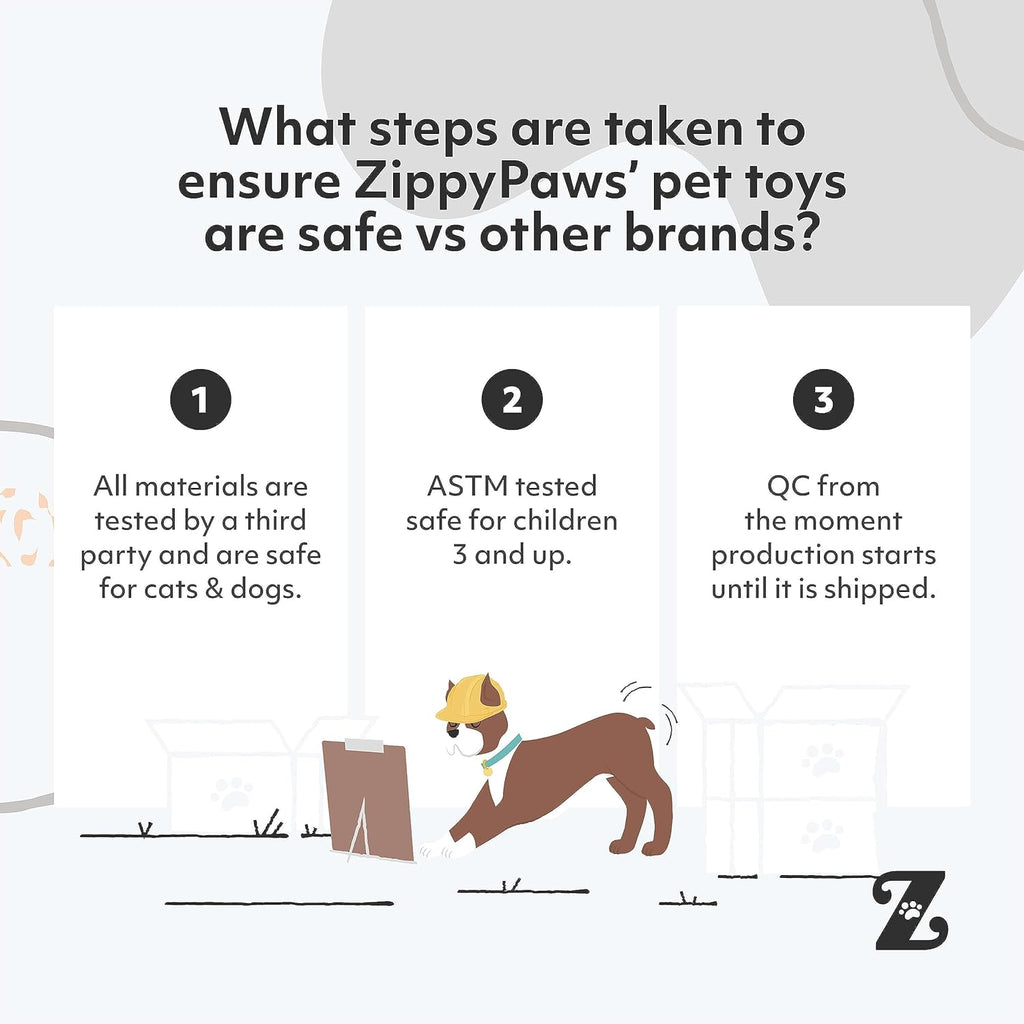 ZippyPaws Burrow Miniz de repuesto - Juguetes interactivos para per...